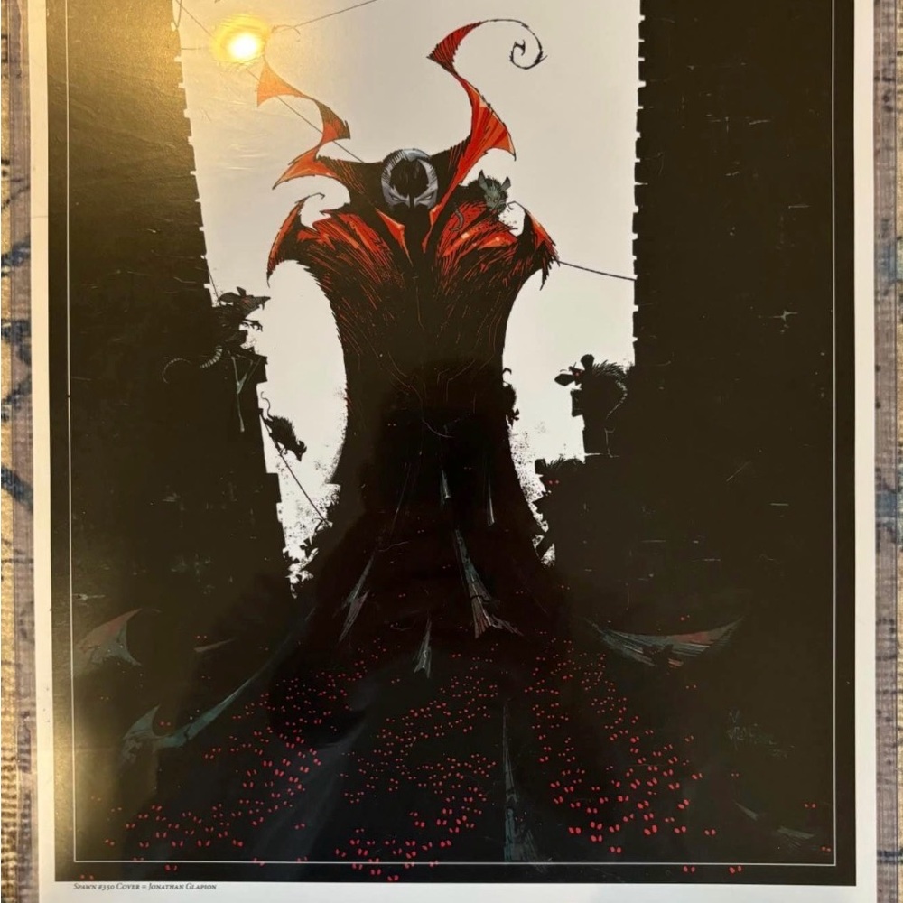 2024 SDCC EXCLUSIVE SPAWN #350 Poster Signed By McFarlane